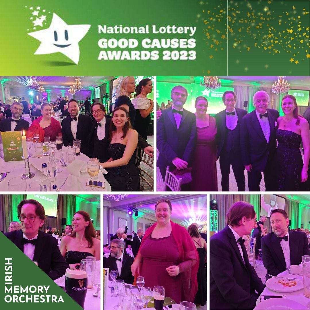 Photograph for the post Irish Memory Orchestra Success at the National Lottery Good Causes Awards.